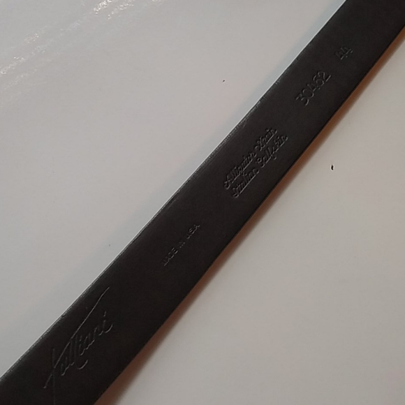Tulliani Vintage Brown Leather Belt Size 44 main image 5